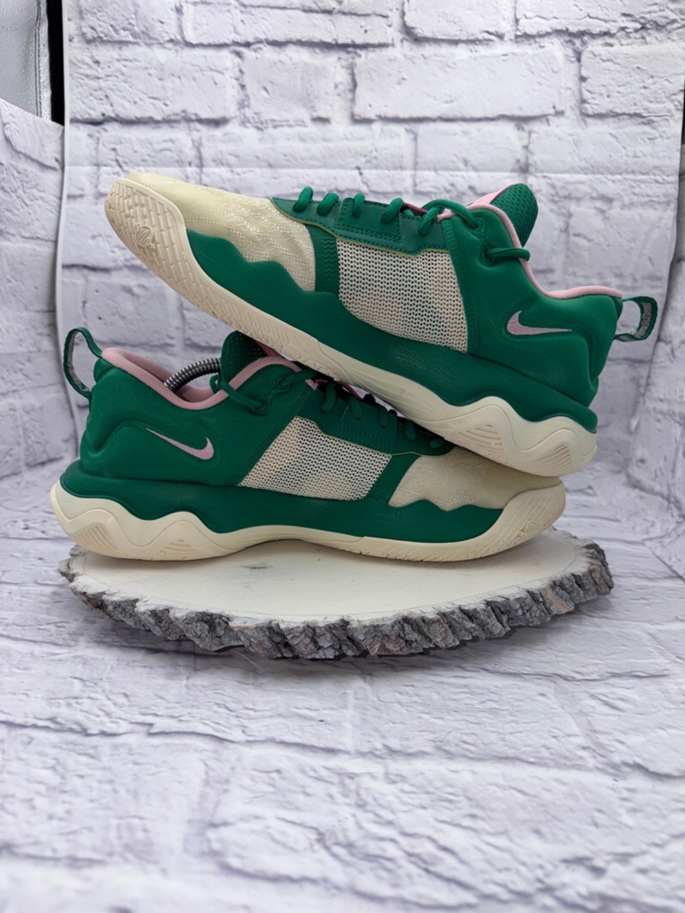 Nike Giannis Immortality 3 Shoes Mens Size 11 Malachite Green DZ7533-300 - Picture 8 of 10